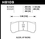 Hawk HPS Street Brake Pads - HB109F.710
