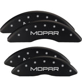 MGP 4 Caliper Covers Engraved Front & Rear Magnum Red finish silver ch - 12088SMGMRD
