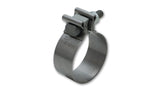 Vibrant SS Accuseal Exhaust Seal Clamp for 2.5in OD Tubing (1in wide band) - 1166