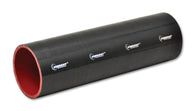 Vibrant 4 Ply Reinforced Silicone Straight Hose Coupling - 5in I.D. x 12in long (BLACK) - 27251