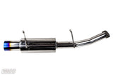 Turbo XS 02-07 WRX-STi Rear Muffler Assembly w/ Titanium Tip - txs-WS02-RMA-TI