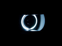 ANZO 2010-2013 Chevrolet Camaro Projector Headlights w/ Halo Black (CCFL) - 121312