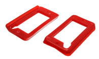 Energy Suspension 69-77 Ford Bronco Red Turn Signal Light Lens Gasket Seal - 4.9101R