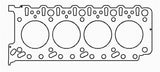 Cometic Porsche 4.5L 03-06 95mm Bore .027 inch MLS RHS Head Gasket - C4536-027