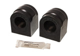 Energy Suspension 04-06 Ford F100/F150 2wd 34mm Black Front Sway Bar Bushing Set - 4.5185G