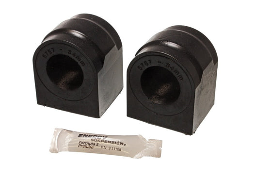 Energy Suspension 04-06 Ford F100/F150 2wd 34mm Black Front Sway Bar Bushing Set - 4.5185G