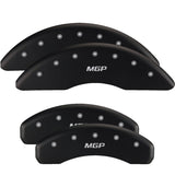 MGP 4 Caliper Covers Engraved Front & Rear MGP Red finish silver ch - 14218SMGPRD