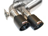 Borla 19 Chevrolet Silverado/GMC Sierra 1500 6.2L SS Touring Catback Exhaust - Carbon Fiber Tips - 140772CF