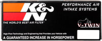 K&N 2017 Harley-Davidson H/D Touring Models Aircharger Performance Intake - Black - 63-1138