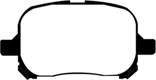 EBC 97-99 Lexus ES300 3.0 Yellowstuff Front Brake Pads - DP41133R