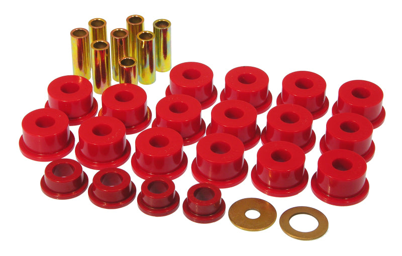 Prothane 90-95 Toyota 4Runner 4wd Rear Control Arm Bushings - Red - 18-301