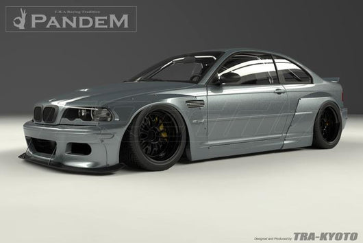 GReddy BMW E46 M3 Pandem Rocket Bunny Front Lip (Support Rods Only) - 17090222