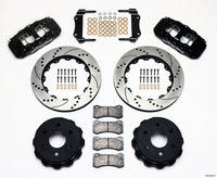Wilwood AERO4 RearTruck Kit 14.25in Drilled 1999-2010 GM 1500-SUV 2 Piston OE Caliper - 140-9838-D