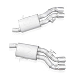 Stainless Works 2016-18 Cadillac CTS-V Sedan Axleback System Dual-Mode Turbo Mufflers 4in Tips - CTSV16MKS-PC