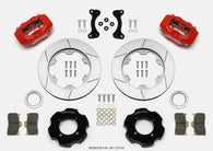 Wilwood Forged Dynalite Front Hat Kit 11.00in GT Rotor Red 95-05 Miata - 140-13379-R