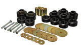 Energy Suspension Fd Rear Subframe Bush Set - Black - 4.4116G
