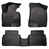 Husky Liners 11-12 Kia Sportage WeatherBeater Combo Black Floor Liners - 98861
