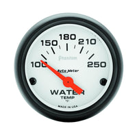 Autometer Phantom 52mm 100-250 Deg F Electronic Water Temp Gauge - 5737