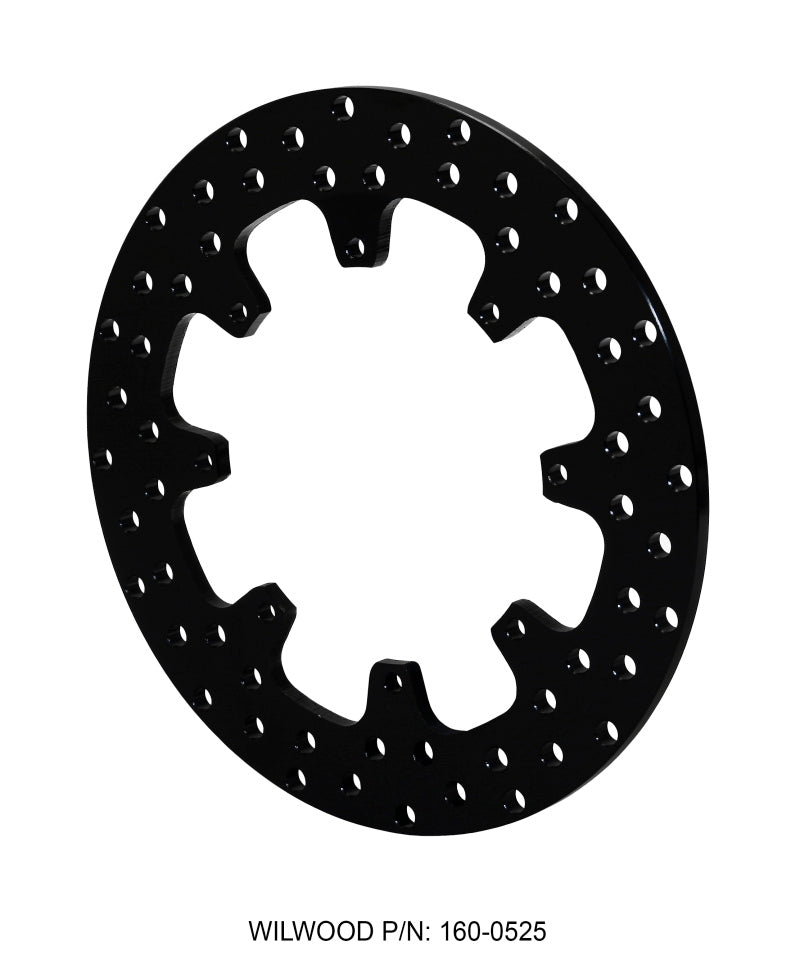 Wilwood Rotor-Steel-Sprint/Mod-Drilled 12.00 x .350 - 8 on 7.00in - 160-0525
