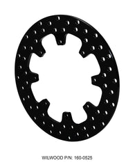 Wilwood Rotor-Steel-Sprint/Mod-Drilled 12.00 x .350 - 8 on 7.00in - 160-0525