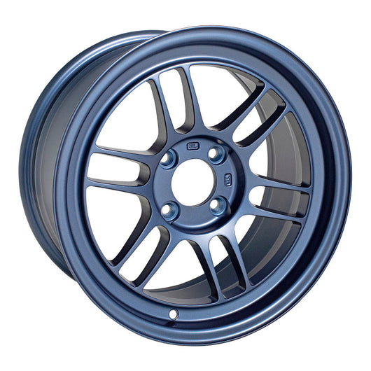 Enkei RPF1 15x8 4x100 28mm Offset 5 Hub Bore Matte Blue Wheel - 11.64Lbs - 3795804928MB