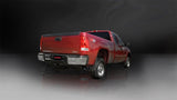 Corsa 09-13 GMC Sierra 4.8L V8 3in Cat-Back Single Side w Twin 4in Black Pro-Series Tips - 14900BLK