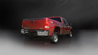 Corsa 09-13 GMC Sierra 4.8L V8 3in Cat-Back Single Side w Twin 4in Black Pro-Series Tips - 14900BLK