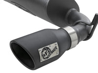 aFe Rebel Series 2.5in 409 SS Axle-Back Exhaust w/ Black Tips 2007+ Jeep Wrangler (JK) V6 3.6L/3.8L - 49-48061-B