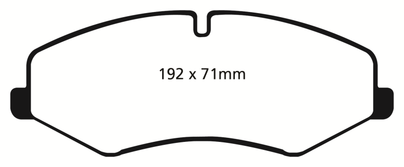 EBC 10-14 Land Rover LR4 5 Greenstuff Front Brake Pads - DP62060