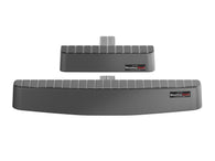 WeatherTech BumpStep XL W/ Theft Deterrent Stainless Hardware - Black - 81BS1XLSS