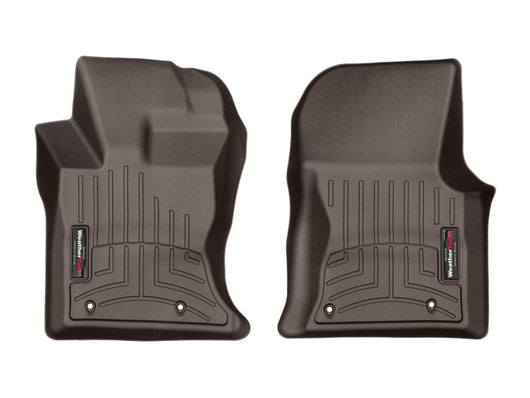 WeatherTech 2017+ Jaguar F-Pace Front FloorLiner - Cocoa - 479631