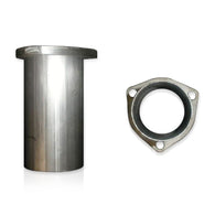 Stainless Works Collector Adapter 3-Bolt 3in OD Tubing 2-1/2in OD Outlet - HCA32.5