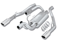 Borla 09-13 Dodge RAM 1500 5.7L CC/SB w/Fact Sngl Exh C/B 3x2.5in Single Round Rolled Split Rear - 140308