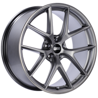 BBS CI-R 20x9.5 5x120 ET40 Platinum Silver Polished Rim Protector Wheel -82mm PFS/Clip Required - CI0301PSPO