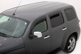 AVS 06-11 Chevy HHR Ventvisor Outside Mount Window Deflectors 4pc - Smoke - 94318