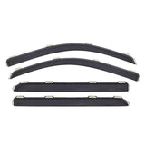 AVS 07-14 Cadillac Escalade Ventvisor In-Channel Front & Rear Window Deflectors 4pc - Smoke - 194415