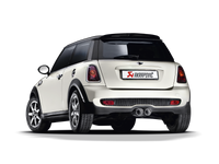 Akrapovic 07-14 MINI Cooper S (R56) / Cooper S Cabrio (R57) Evolution Line Cat Back (SS) (Req. Tips) - ME-MIN/TI/1H