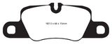 EBC 12-15 Porsche 911 (991) (Cast Iron Rotor only) 3.8 Carrera S Redstuff Rear Brake Pads - DP31858C
