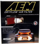 AEM 07-10 Impreza / 08-10 Forester 8.75in O/S L x 8.563in O/S W x 2.438in H DryFlow Air Filter - 28-20304