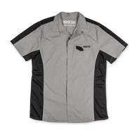 Sparco Pit Tech 2.0 Large Shirt Gray/Black - SP02180GRNR3L