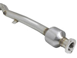 aFe Twisted Steel Long Tube Header/Connection Pipes Street Series 01-16 Nissan Patrol (Y61) V8 4.8L - 48-36109-YC
