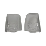 Westin 2014-2018 Jeep Wrangler / Wrangler Unlimited Wade Sure-Fit Floor Liners Front - Gray - 72-120066