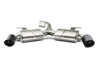 Akrapovic 13-17 Volkswagen Golf GTI (VII) Slip-On Race Line (Titanium) w/ Carbon Tips - MTP-VW/T/2
