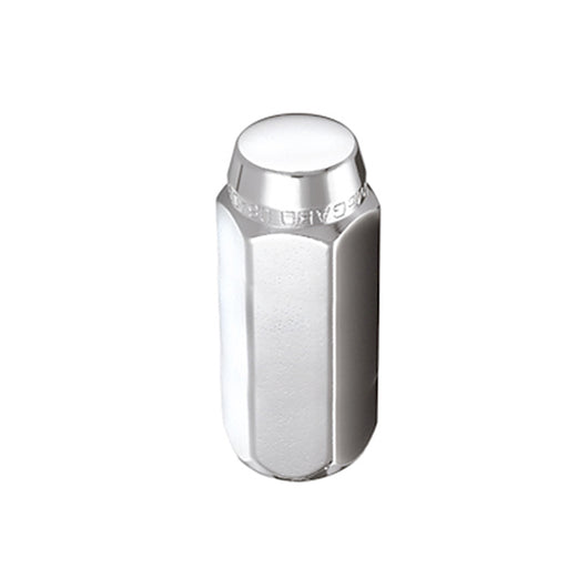 McGard Hex Lug Nut (Cone Seat) M14X1.5 / 13/16 Hex / 1.945in. Length (Box of 100) - Chrome - 69428