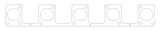 Cometic 04-05 Dodge Viper .030 inch MSL Gen III Exhaust Gasket - C5865-030
