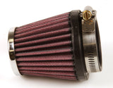 K&N Universal Chrome Filter 1 15/16 inch FLG / 3 inch Base / 2 inch Top / 3 inch Height - RC-1060