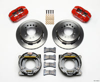 Wilwood Dynapro Low-Profile 11.00in P-Brake Kit - Red Chevy C-10 2.42 Offset 5-lug - 140-11385-R