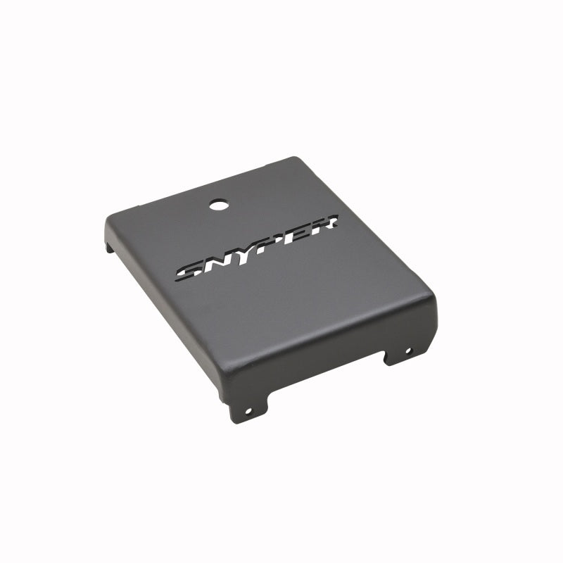 Westin/Snyper 07-17 Jeep Wrangler Evap Canister Skid Plate - Textured Black - 42-21035