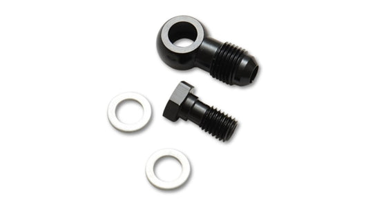 Vibrant -3AN Male Banjo Fitting 12mm x 1.0 Metric Aluminum + 2 Washers - 11504