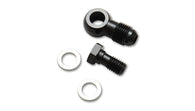 Vibrant -3AN Male Banjo Fitting 8mm x 1.0 Metric Aluminum + 2 Washers - 11500